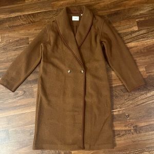 Aritzia Wilfred Charlize Jacket, Epicurean Brown, Medium, NWT